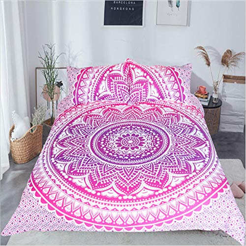 Housse de couette pour lit double 3D parure de lit 228x228 AB05