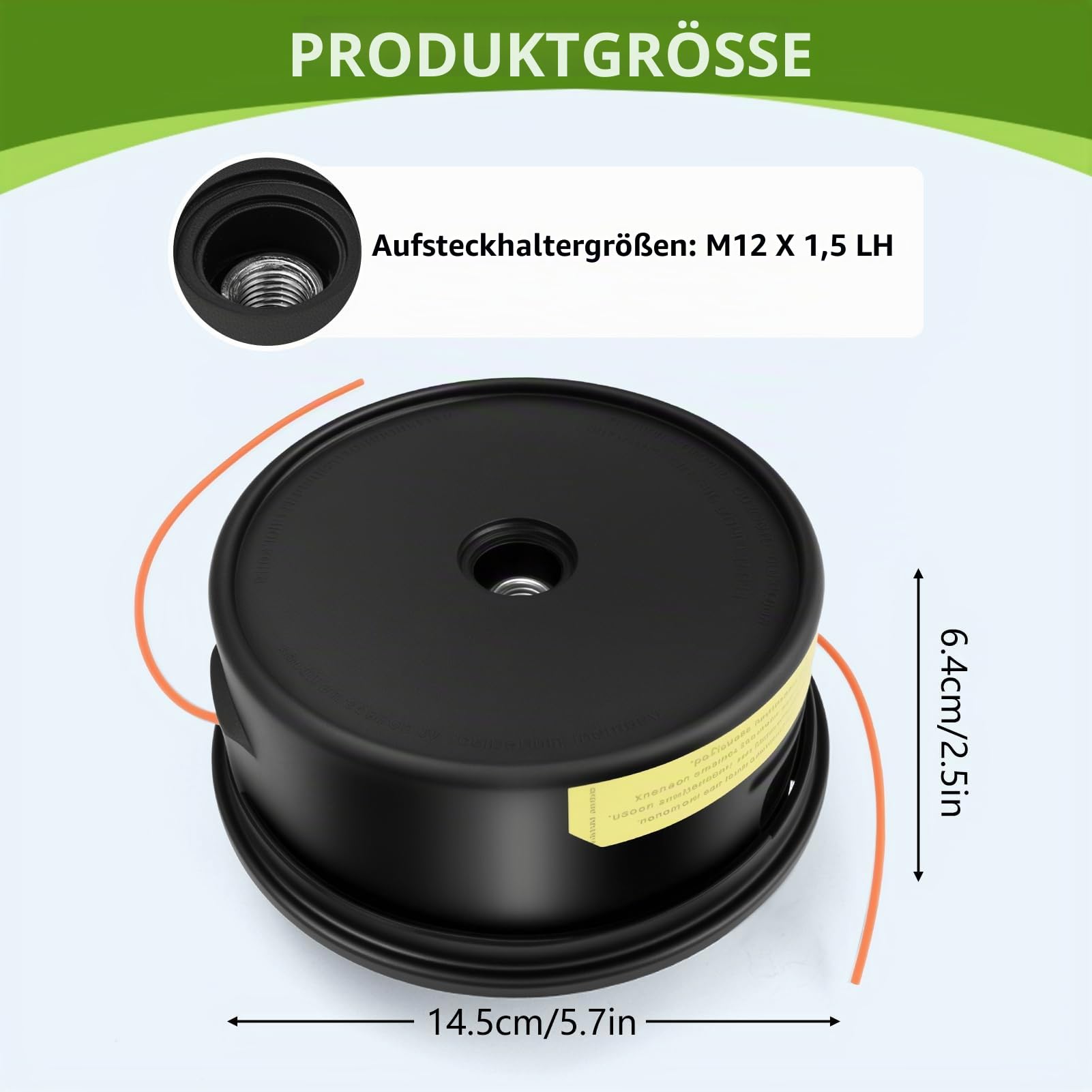 Mähkopf Autocut 40-2 für Stihl FS160 FS220 FS280 FS290 FS300 FS310 FS350 FS360 FS400 FS410 FS450 FS460 FS480 FS490 Trimmerkopf, ersetzen Rasenmäher Zubehör 400371021899990