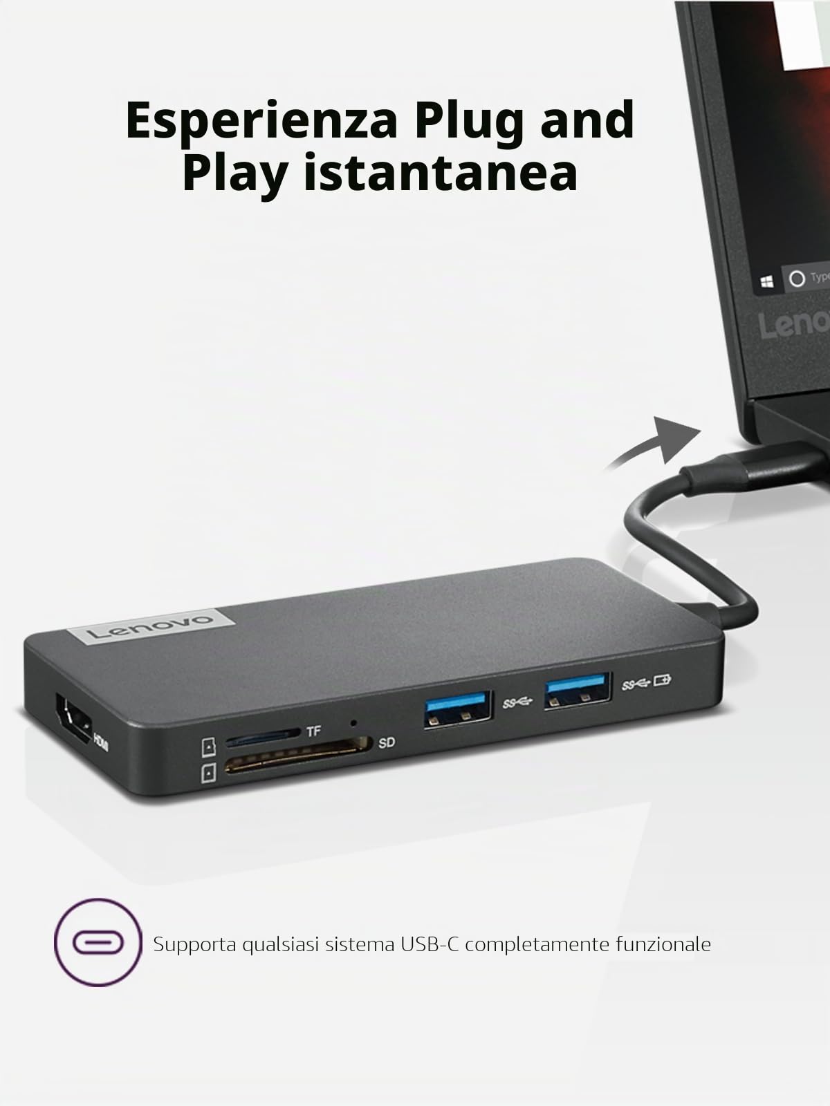 Lenovo USB-C 7-in-1 Hub