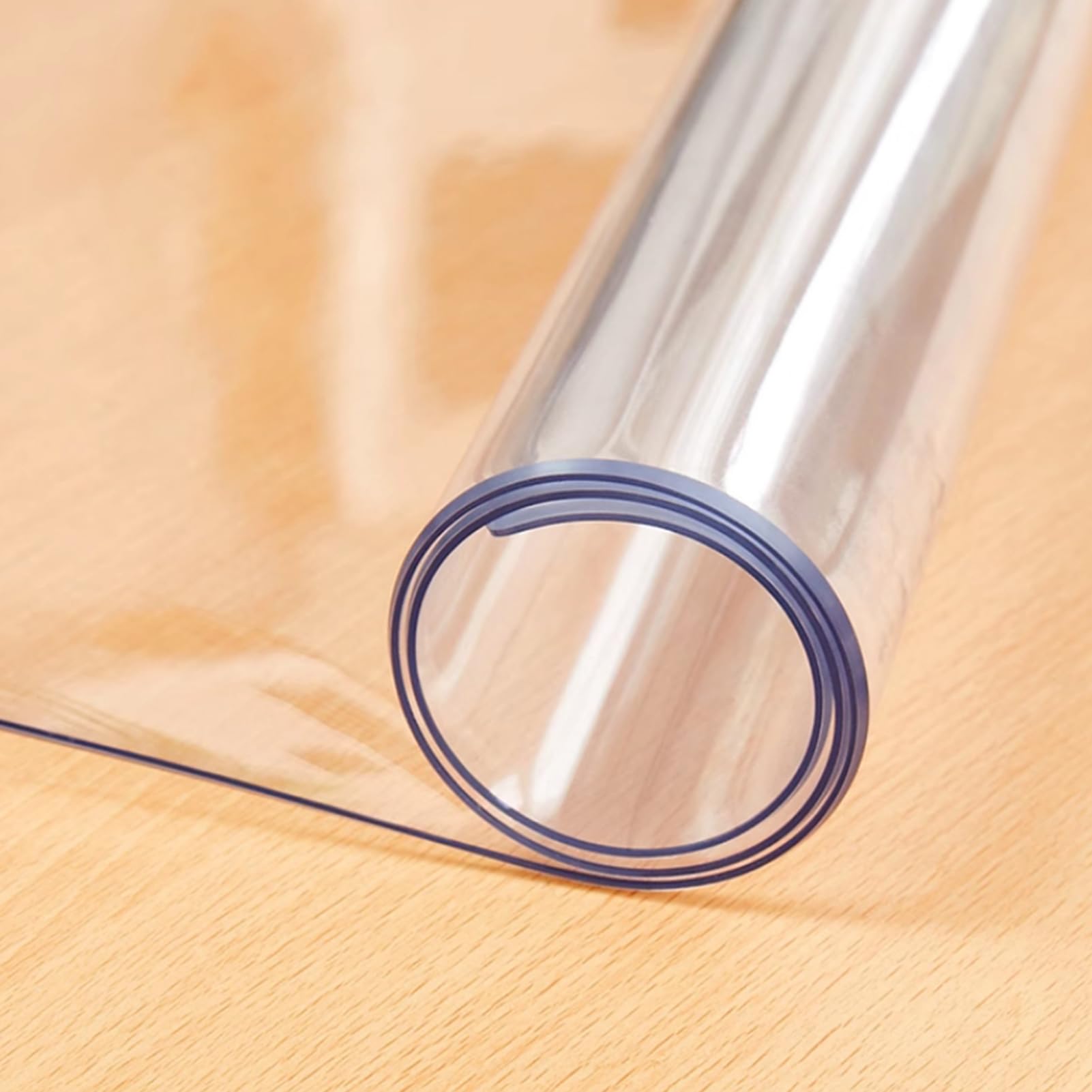 Tappeto Protettivo per Ufficio PVC Tappetino Protezione Pavimento Antiscivolo Resistente Trasparente Tappetino Protettivo per Pavimento Antigraffio per Casa Sedia (70 * 200cm/27.55 * 78.74in,1.5mm)