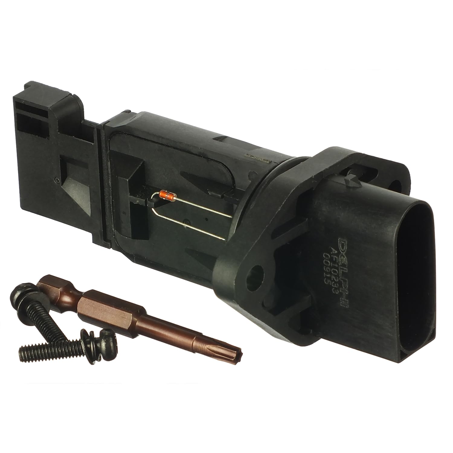 Delphi Debimetro Aria, Sensore Massa Aria Numero Di Contatti A Spina: 5 12V Senza Alloggiamento AF10233-12B1-image