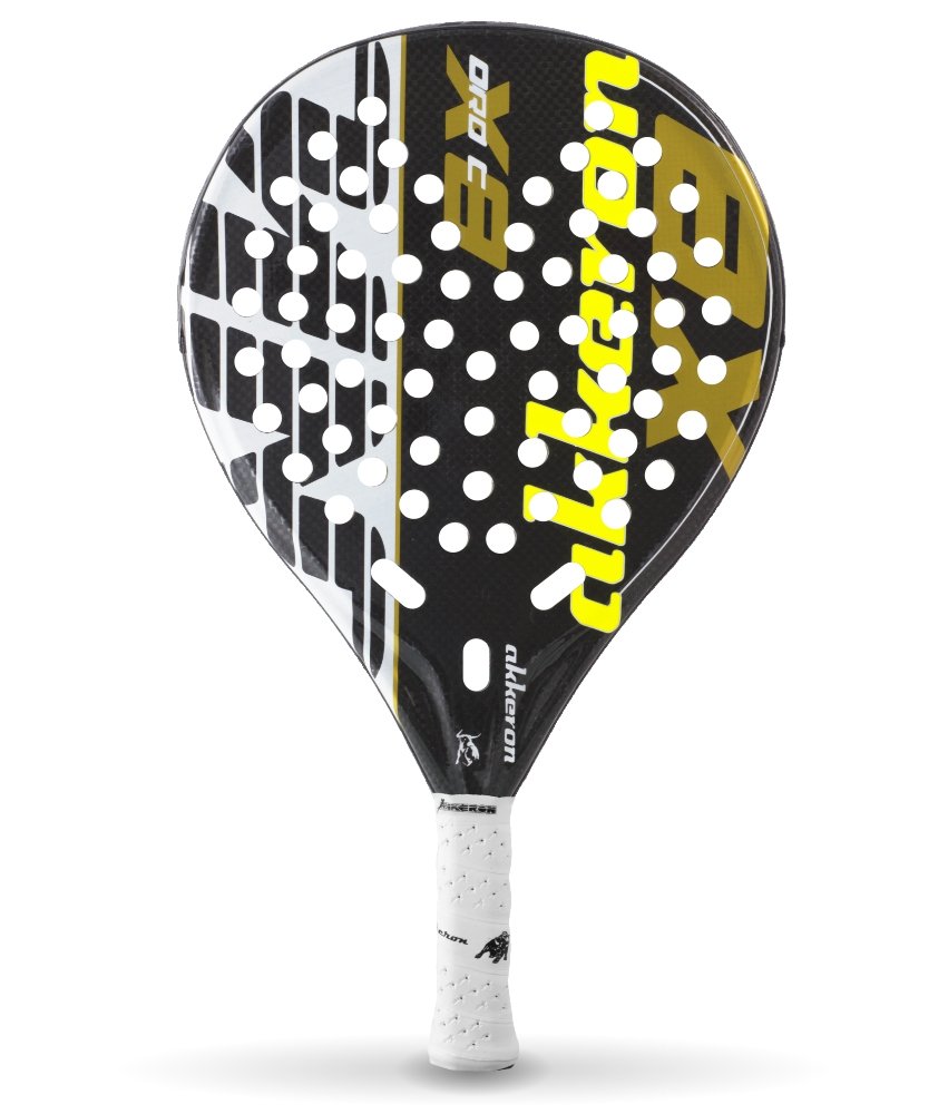 Akkeron OC8 Padel Tennis Racquet, Unisex Adult, Gold, One Size