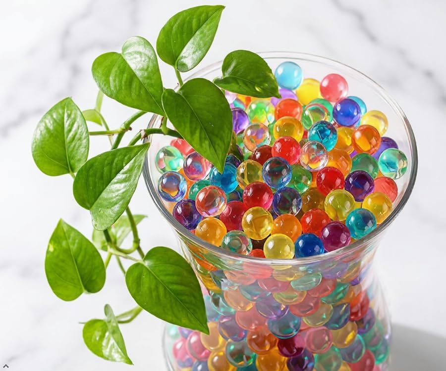 Jelly Bubbles Water Jelly Beads | Decorative | 500 Grams | for Home Décor, Decorative, Jelly Beads Multicolour- Water Ball - Jelly Water Beads for Plants-image-20