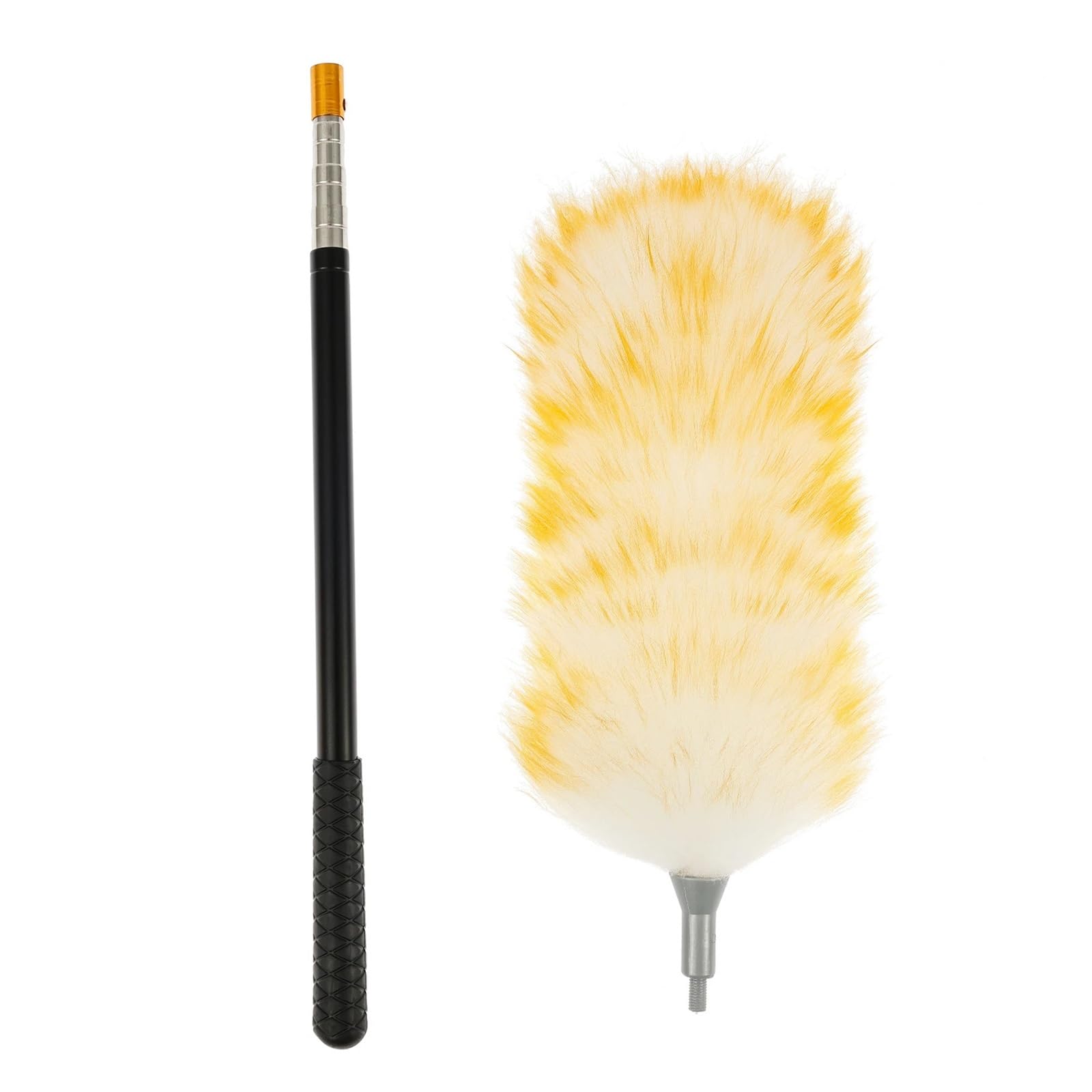 Plumero Plumero Extensible De Lana Sintética | Plumero Lavable Y Reutilizable Con Mango Extensible Para Limpiar Techos Altos