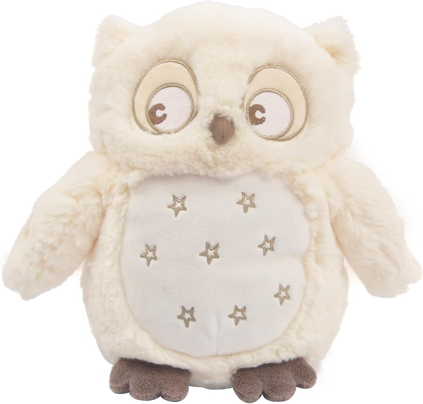 Linzy Toys, 12" SOFT DREAMS OWL W/LULLABY & NIGHT LIGHT,Polyester
