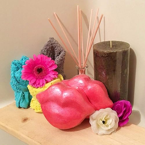 Miniatura 5 de Paquete de 2 moldes de jabón para labios calientes, colección de besos de labios rojos sexys en 3D, moldes de silicona para chocolate, dulces,