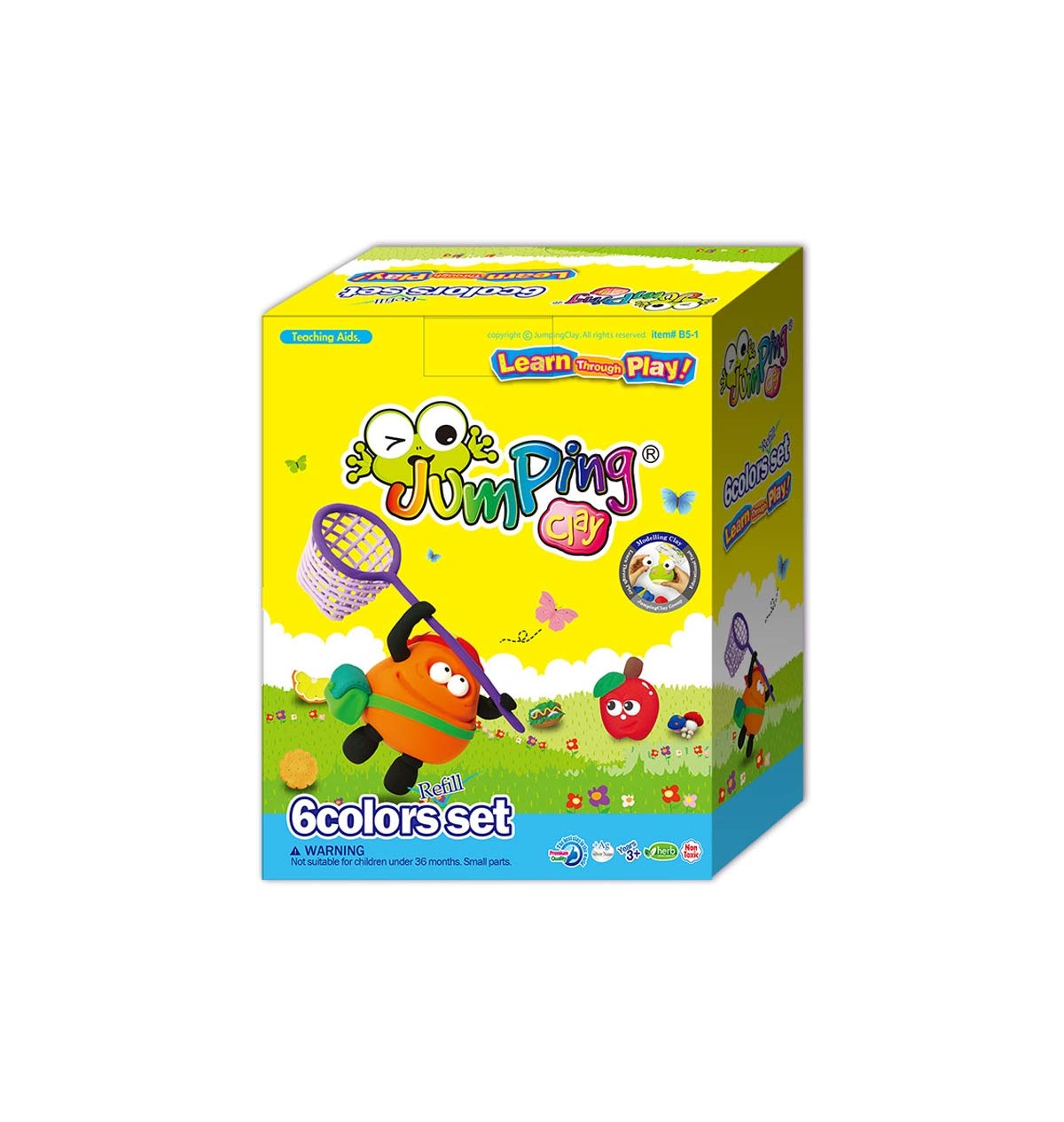 Buy Jumping Clay - 6 Color Set Online at Low Prices in India Buy Jumping Clay - 6 Color Set Online at Low Prices in India