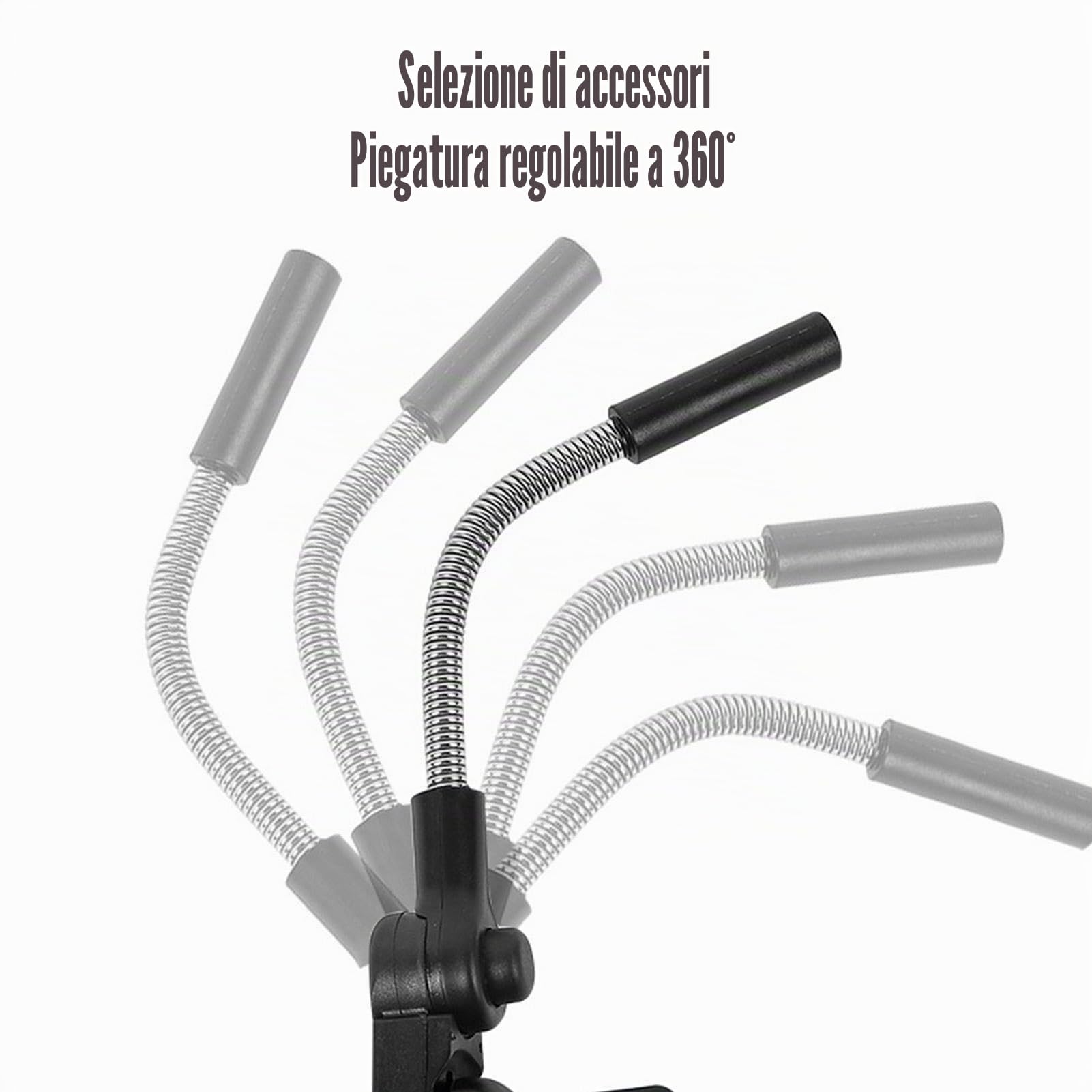 Parasole Passeggino Universale, Ombrello Passeggino Con Morsetto, Parasole Per Sedia A Rotelle Da Spiaggia E Da Viaggio, Rotezione UV Regolabile, Ombrello Per Carrozzina Da Spiaggia