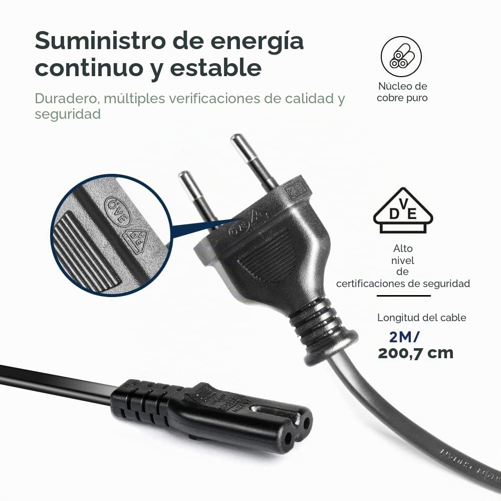 KFD Cable de Alimentación Nevera 12V Cargador para Mobicool FR40 Alpicool Outsunny Compresor Portátil C00-034V90 C00-037V90 Bodega BougeRV Congelador 220V a 12V Adaptador Car Refrigerator Nevera Coche