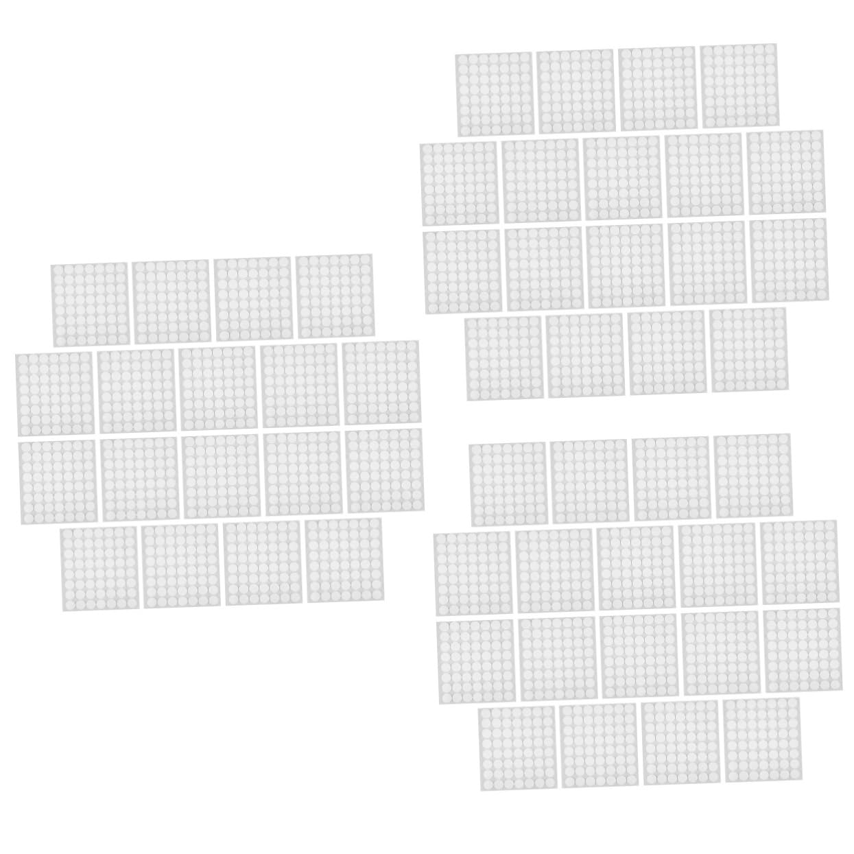 3 Sets Selbstklebende Runde Aufkleber Doppelseitige Klebepunkte Für Die Kartenherstellung Dekorationen 18 Blätter * 3