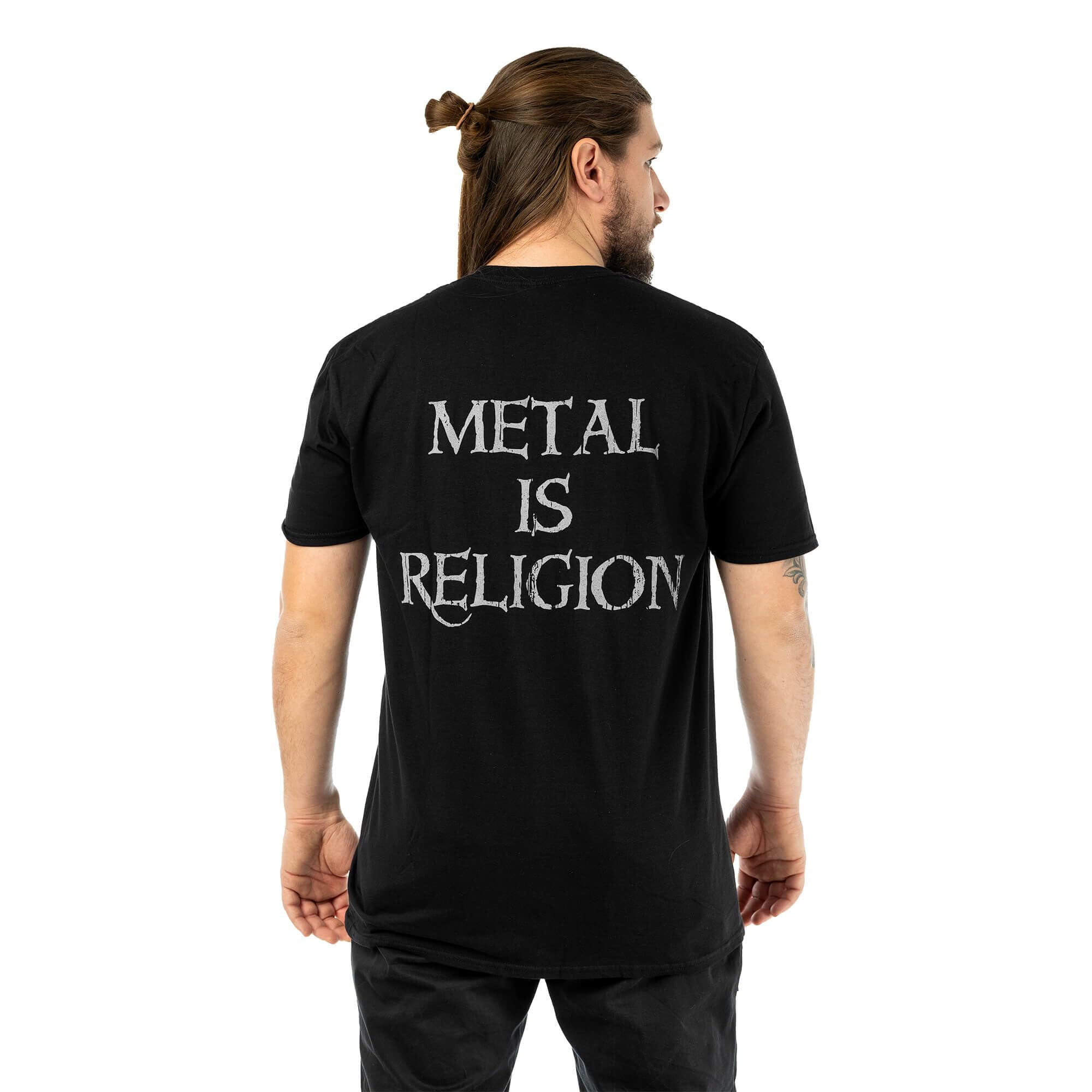 Powerwolf Crest - Metal is Religion Unisex T-Shirt schwarz Band-Merch, Bands