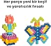 Yaratıcı Modüler Yapı Blokları, Tak Çıkar Eğitici Oyuncak, 300 Parça, 3+ Yaş