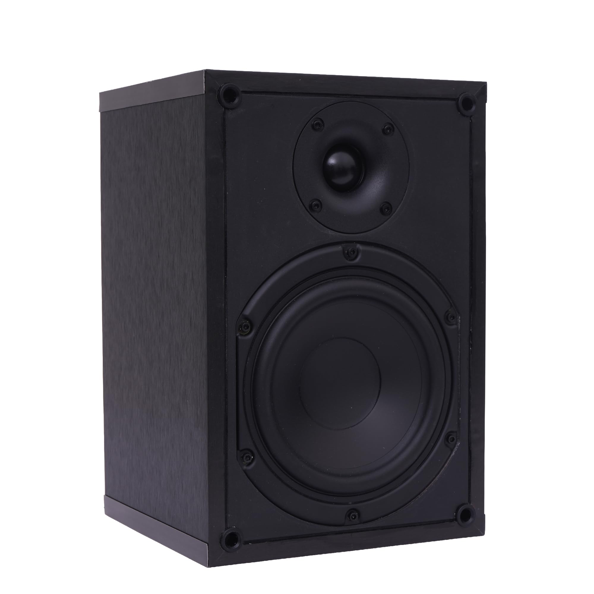 Limited Edition - Smaller Than Small Bookshelf and Surround Speaker Pair, Black Brush Finish, Marine MDF, Neodymium Tweeter, Paper Cone Midwoofer, for Stereo and Home Theatre-image-22