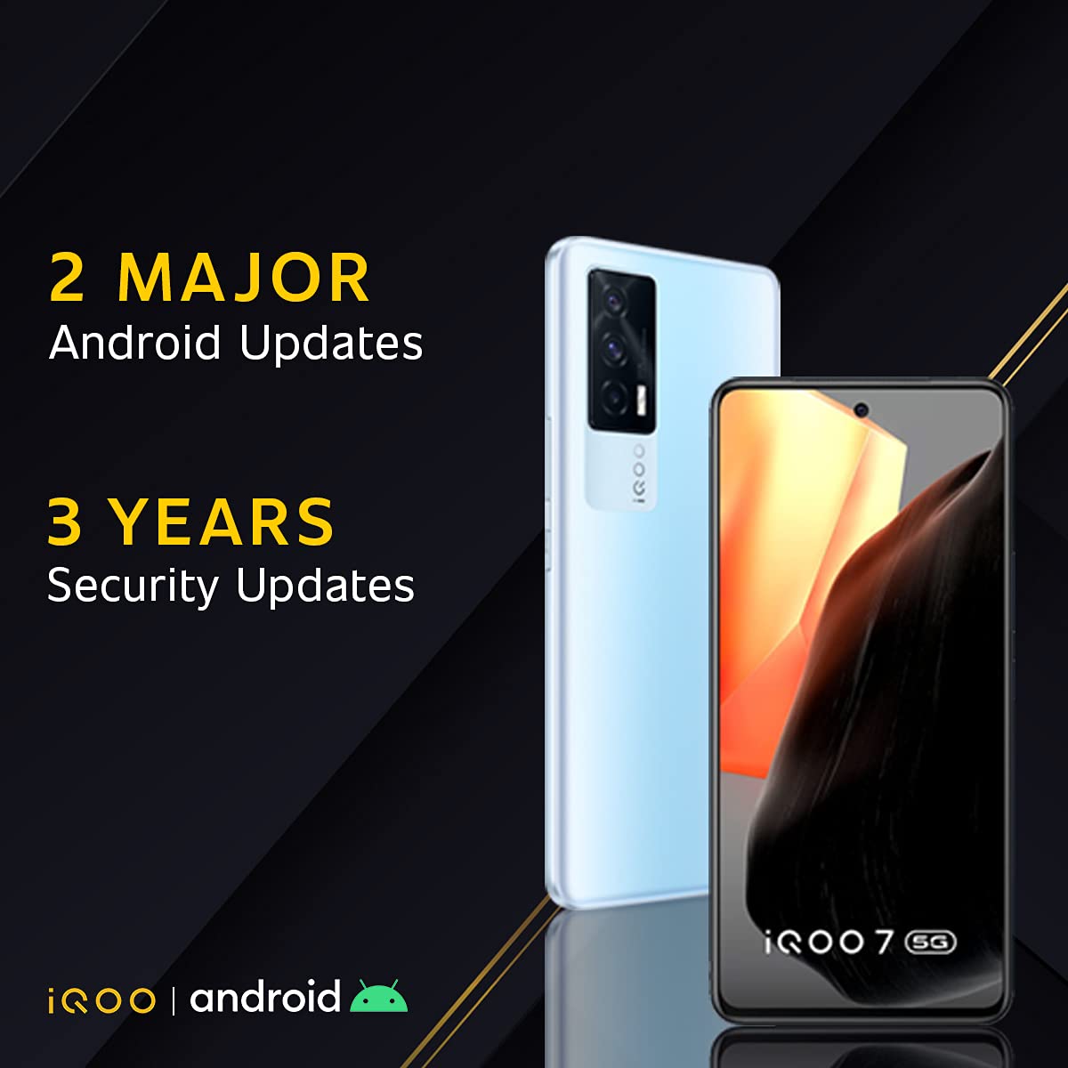 iQOO 7 5G (Solid Ice Blue, 12GB RAM, 256GB Storage) : Buy Online