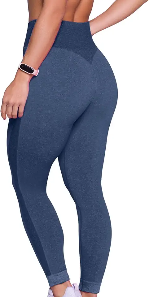Calça Legging Academia Zero Transparência Poliamida Cós Alto Sem Costura Fitness Feminina Selene Adulto