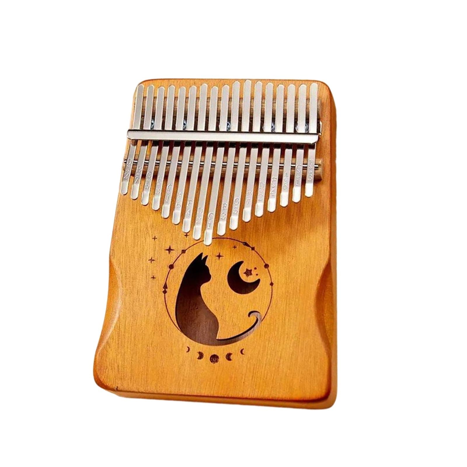Profesjonalna Kalimba Kalimba Professional Fornir Z Litego Drewna 17 Klawiszowa Praktyka Gry Na Instrumencie Klawiszowym(3)
