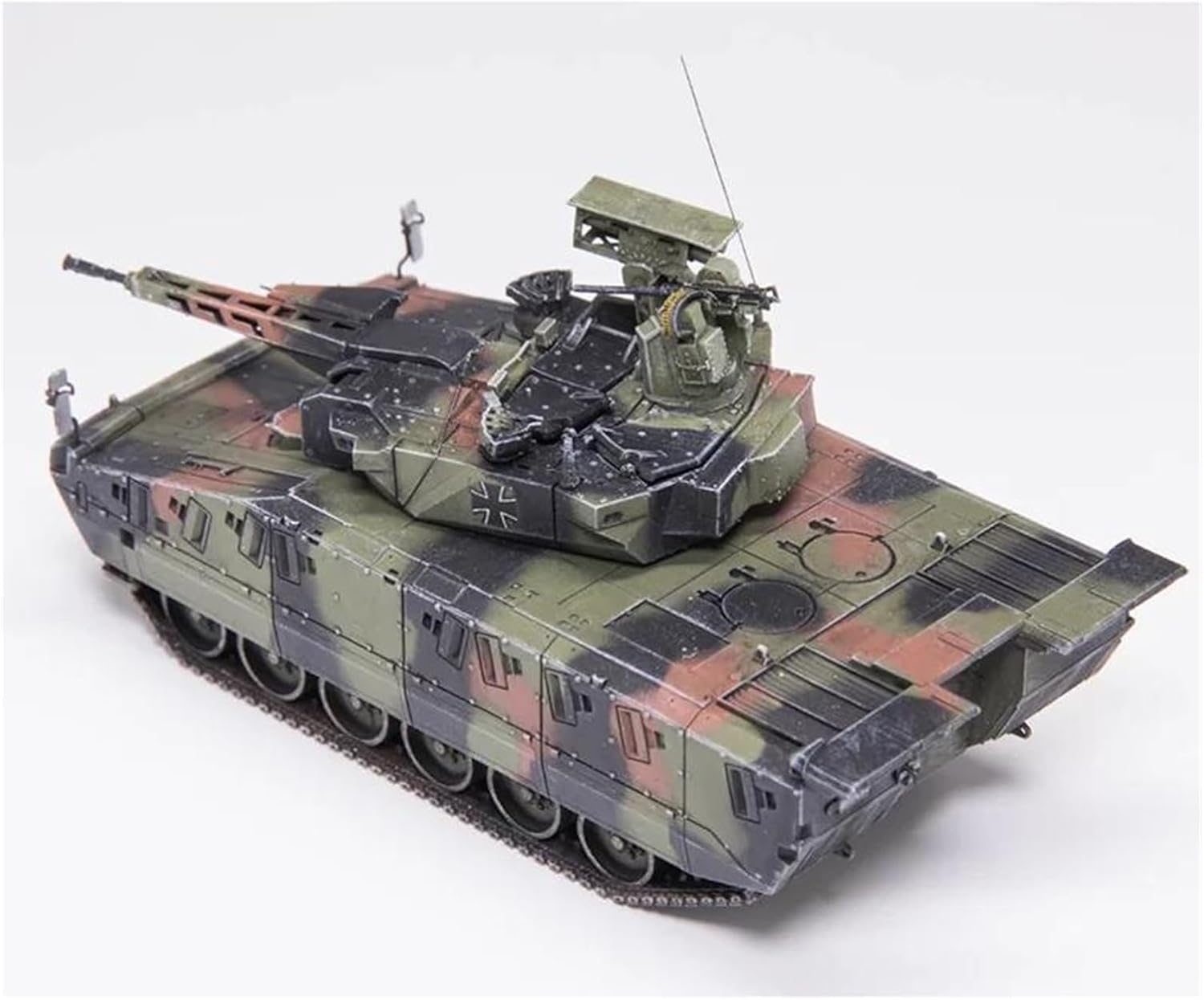 Realistic Tank 1:72 Scale for Germany Rheinland KF41 Tank Model Kit Static Die Casting Collectible Ornaments Static Tank Model