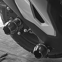 Vista 3 de Marcos protectores para Yamaha NMAX155 XMAX300 NMAX 155 Xmax 300 250, accesorios para rueda de horquilla delantera, marco de protección contra