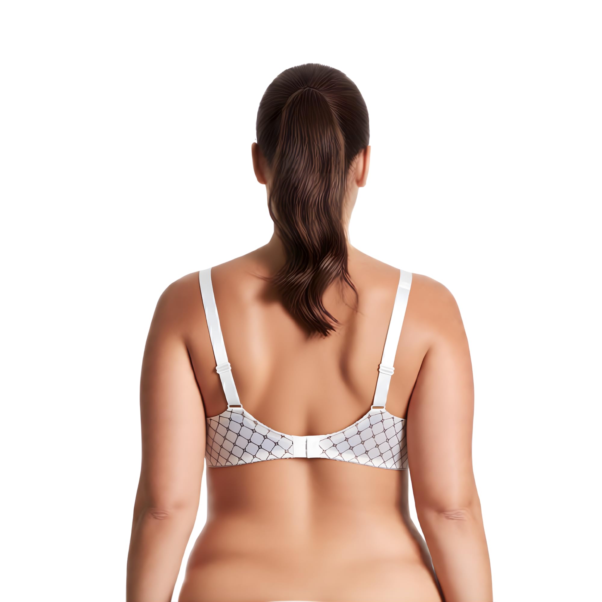 Curve Muse - Minimizer pour Femme, sans Doublure, Soutien-Gorge avec Armatures, avec Broderie, Dentelle, Paquet de 2