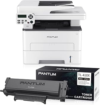 Amazon.com: Pantum M7102DN - Impresora láser monocromática 3 en 1 con 1  cartucho de tóner TL-410X 6000 páginas : Productos de Oficina