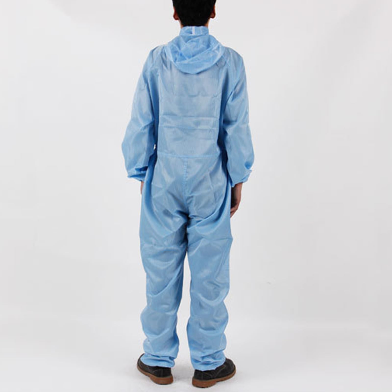 2 Pack Combinaison À Capuche Avec Poignets Élastiques Et Chevilles Combinaison De Travail Antistatique Vêtements De Travail À Manches Longues