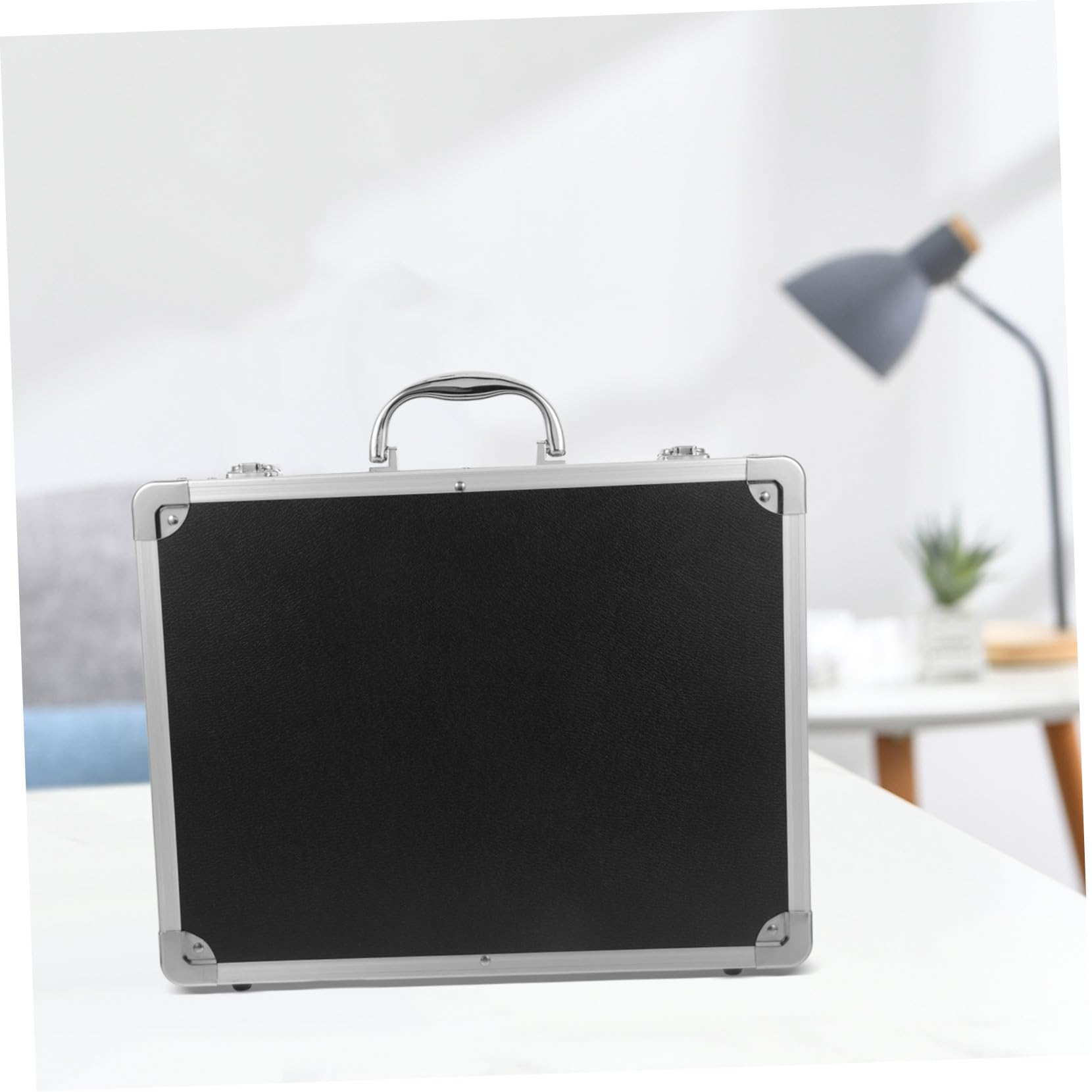 ORFOFE Valigetta Portautensili in Lega di Alluminio, Design Portatile e Antiurto, Grande Capacità, per Officina e Professionisti
