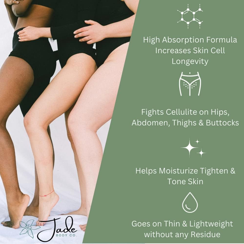 Gold & Black Anti Cellulite Massage Oil for Massage Therapy - Collagen and Stem Cell Skin Tightening Cellulite Cream for Women & Date Night Romance -External Use ONLY - 8 Fl Oz by Divine - Image 5