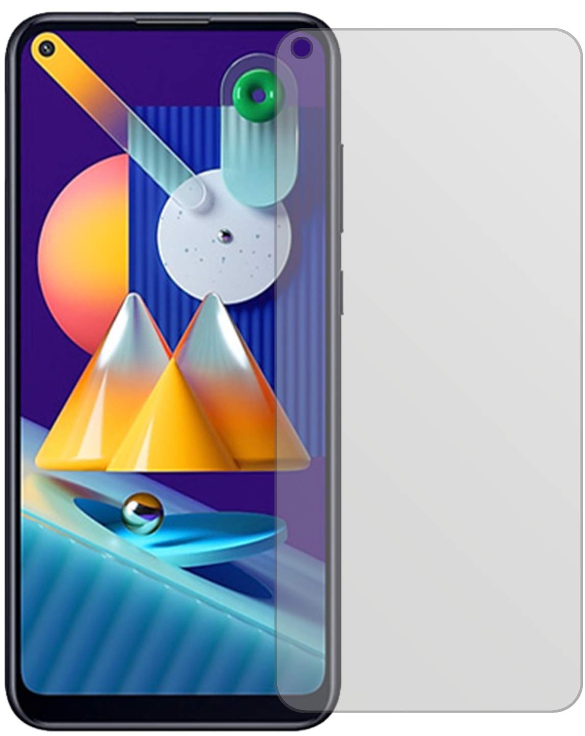 dipos I Protezione Vista Compatibile con Timmy M12 Smartphone Pellicola Prottetiva Privacy 4 Modi