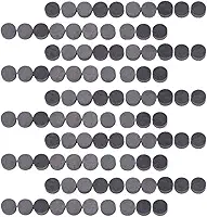 100 peças de pontos embutidos na escala - marcadores de posição de acrílico para violão, baixo, banjo, ukulele, bandolim, peças de reposição de reparo DIY (6 mm)