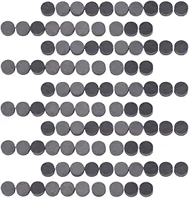 100 peças de pontos embutidos na escala - marcadores de posição de acrílico para violão, baixo, banjo, ukulele, bandolim, peças de reposição de reparo DIY (6 mm)