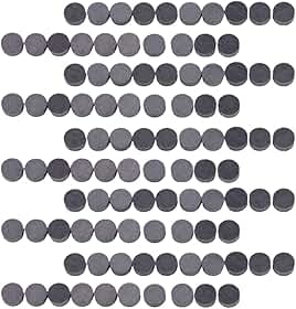 100 peças de pontos embutidos na escala - marcadores de posição de acrílico para violão, baixo, banjo, ukulele, bandolim, peças de reposição de reparo DIY (6 mm)