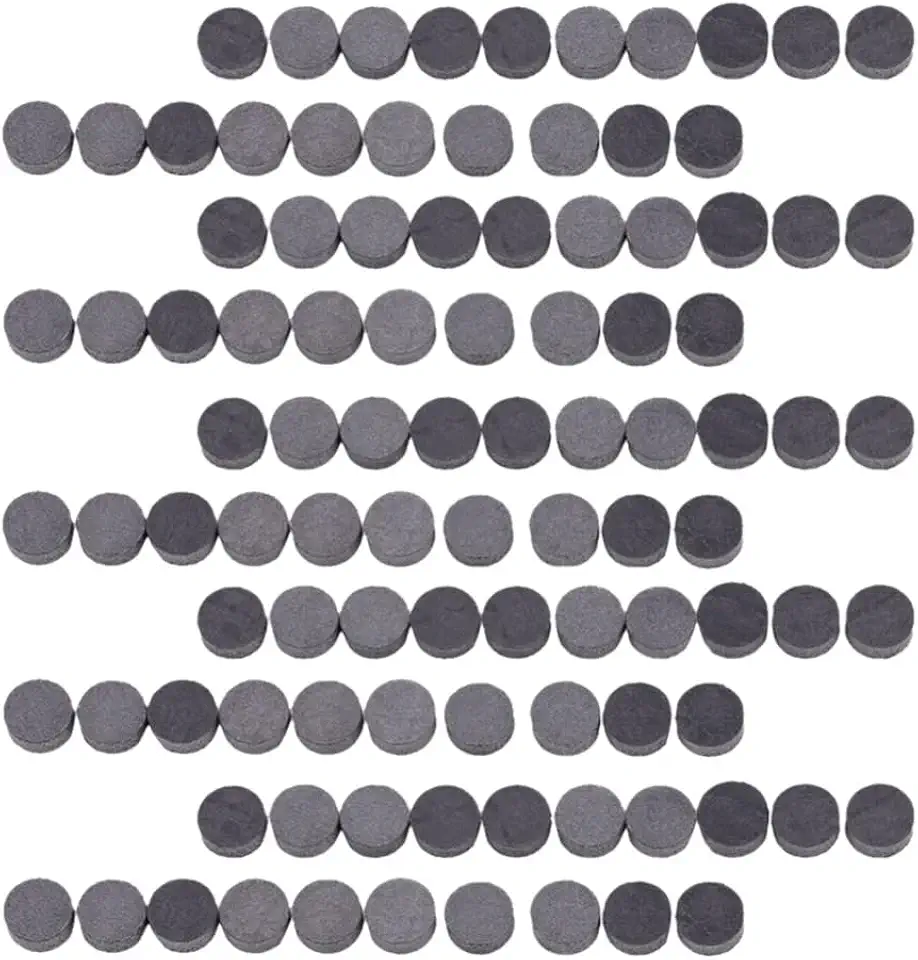 100 peças de pontos embutidos na escala - marcadores de posição de acrílico para violão, baixo, banjo, ukulele, bandolim, peças de reposição de reparo DIY (6 mm)