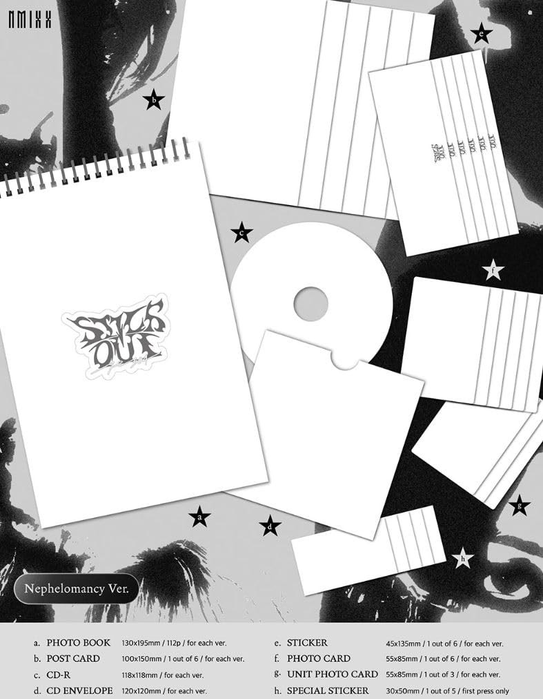 Amazon.com: NMIXX Fe3O4: STICK OUT 3rd Album (Standard Pyromancy