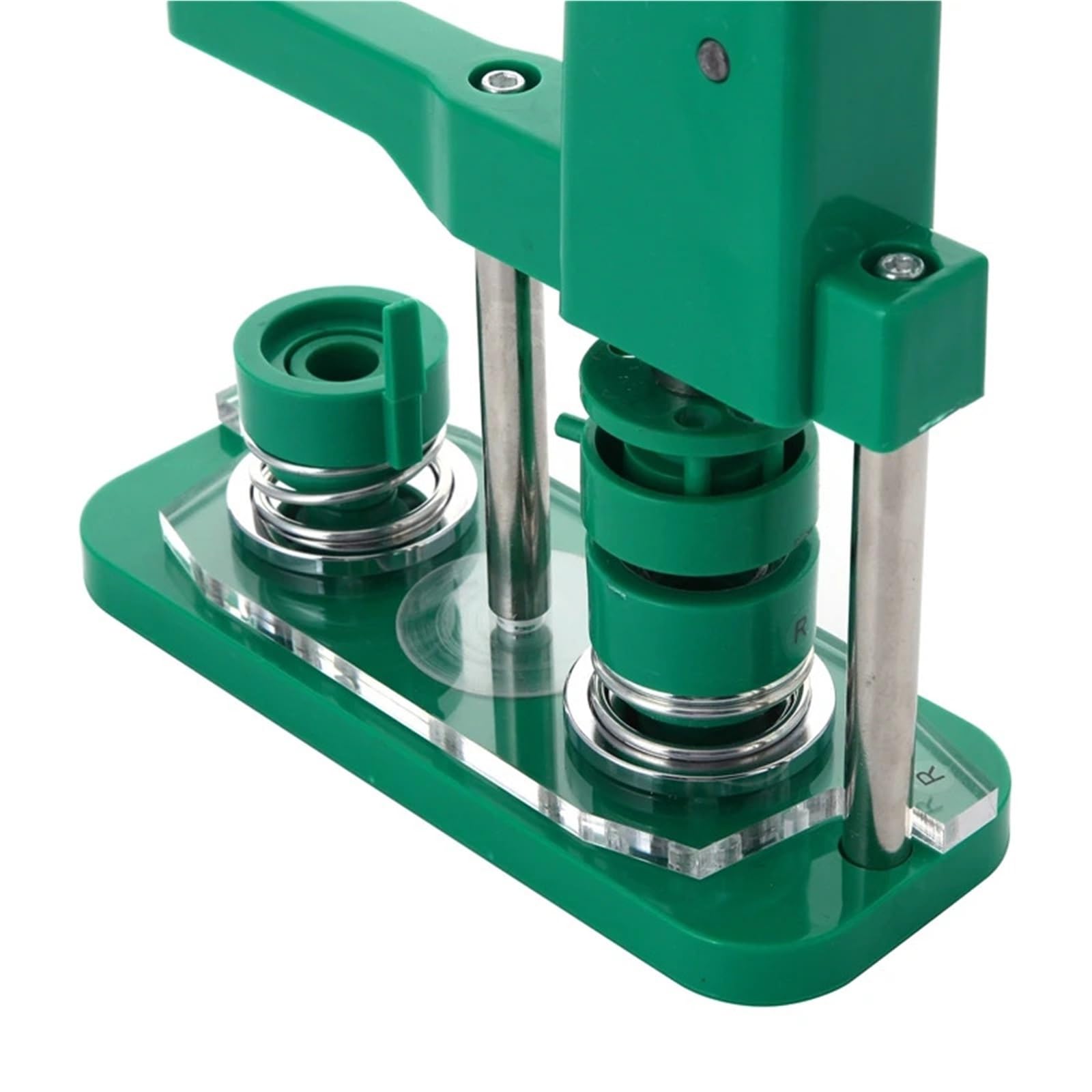 Button Maker Máquina para hacer botones Para molde magnético extraíble 25/32/44/58mm Para 100 juegos piezas Maquina Hacer Chapas(44mm Purple Set)