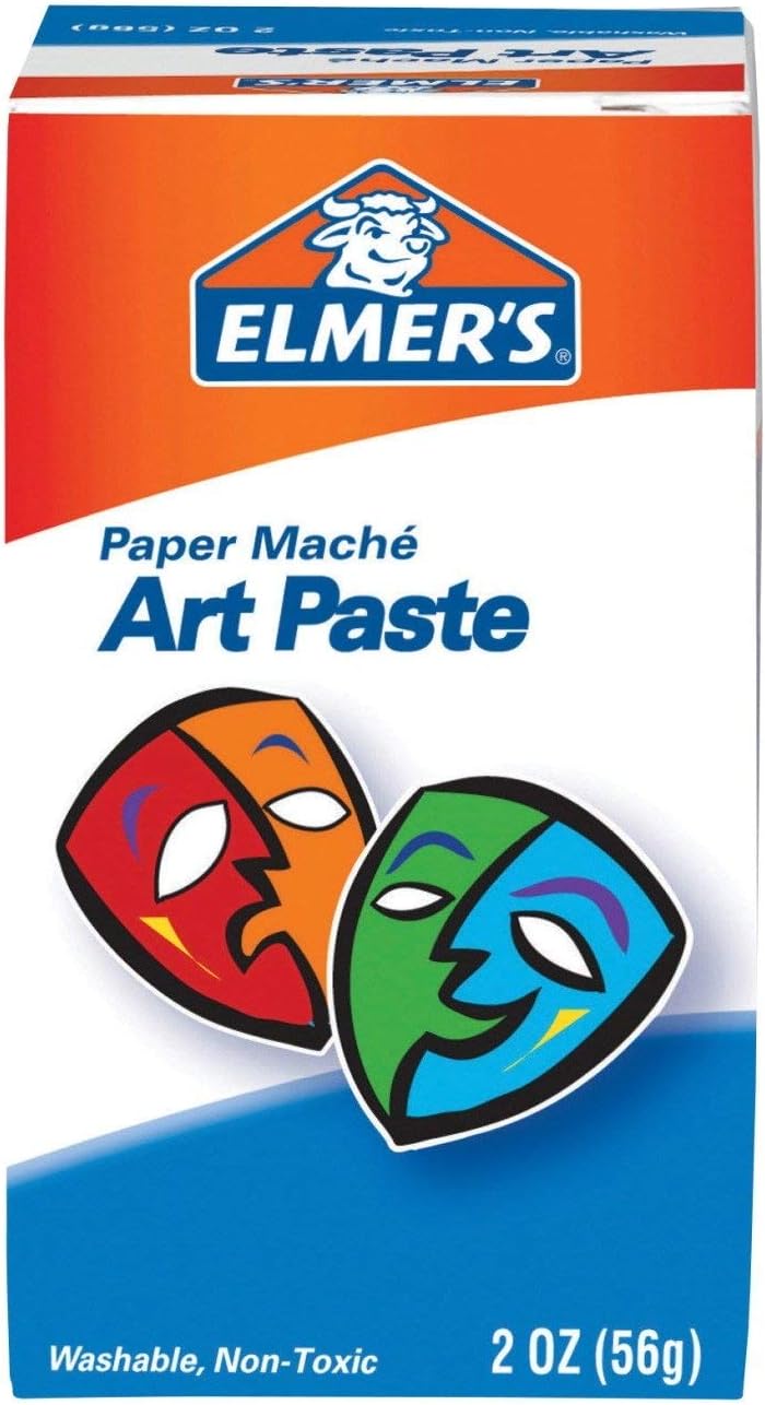 Elmer's Art Paste, Paper Maché, 2 Ounces, 3-Pack (99000)
