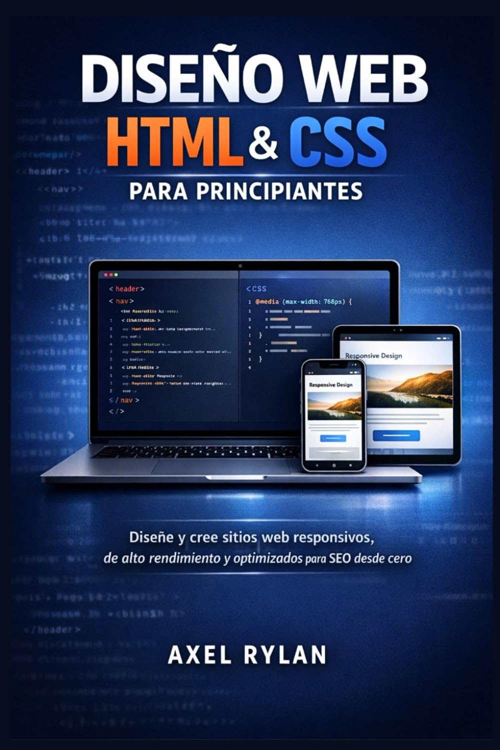 DISEÑO WEB HTML Y CSS PARA PRINCIPIANTES: Diseñe y cree sitios web responsivos, de alto rendimiento y optimizados para SEO desde cero