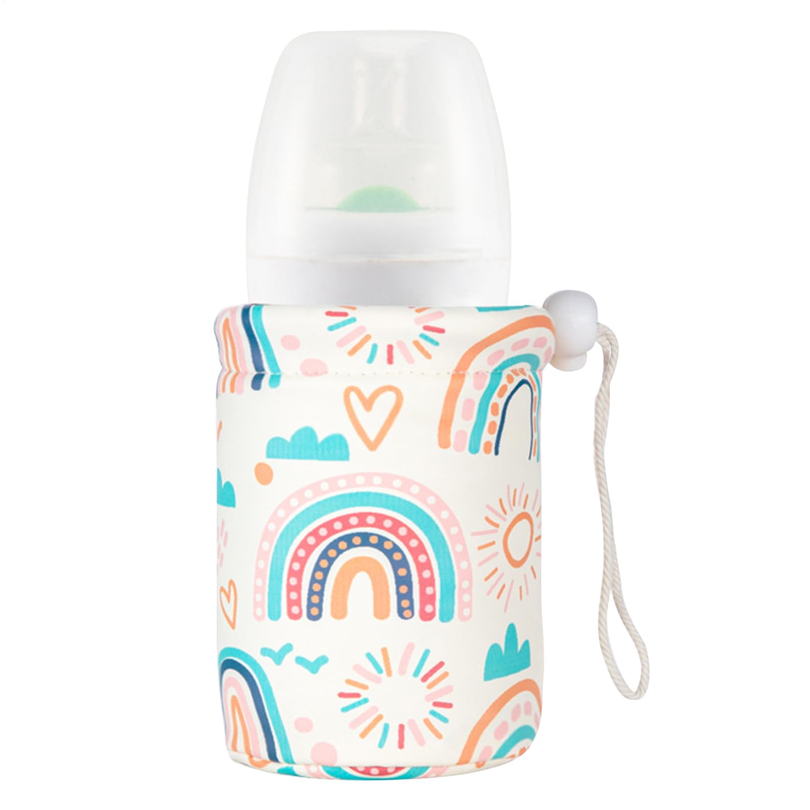 Baby Bottle - Insulated Baby Bottle Cover, Water Bottle Bag, Padded Bag | Breast Milk Insulated Sleeve, Babies Feeding Milk Warming Accessories for Travel, School, Picnic, Tour, Camping, Walls, 240 ml — view 9