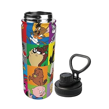 Amazon | e96 ルーニー・テューンズ アニメ 水筒 真空断熱 保温