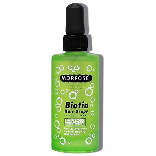 Morfose Suero de gotas para el cabello de biotina 3.4fl oz