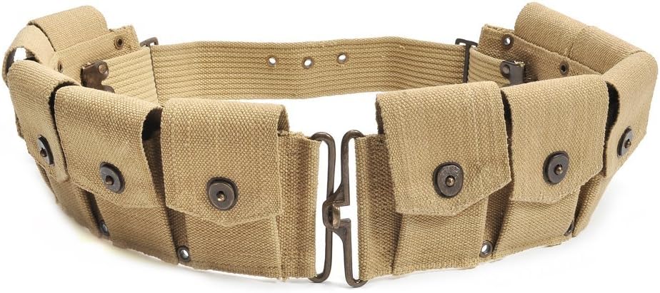 World War Supply WW1 US Army Dismounted M1917 Cartridge Belt M1903 Springfield JT&L 1918