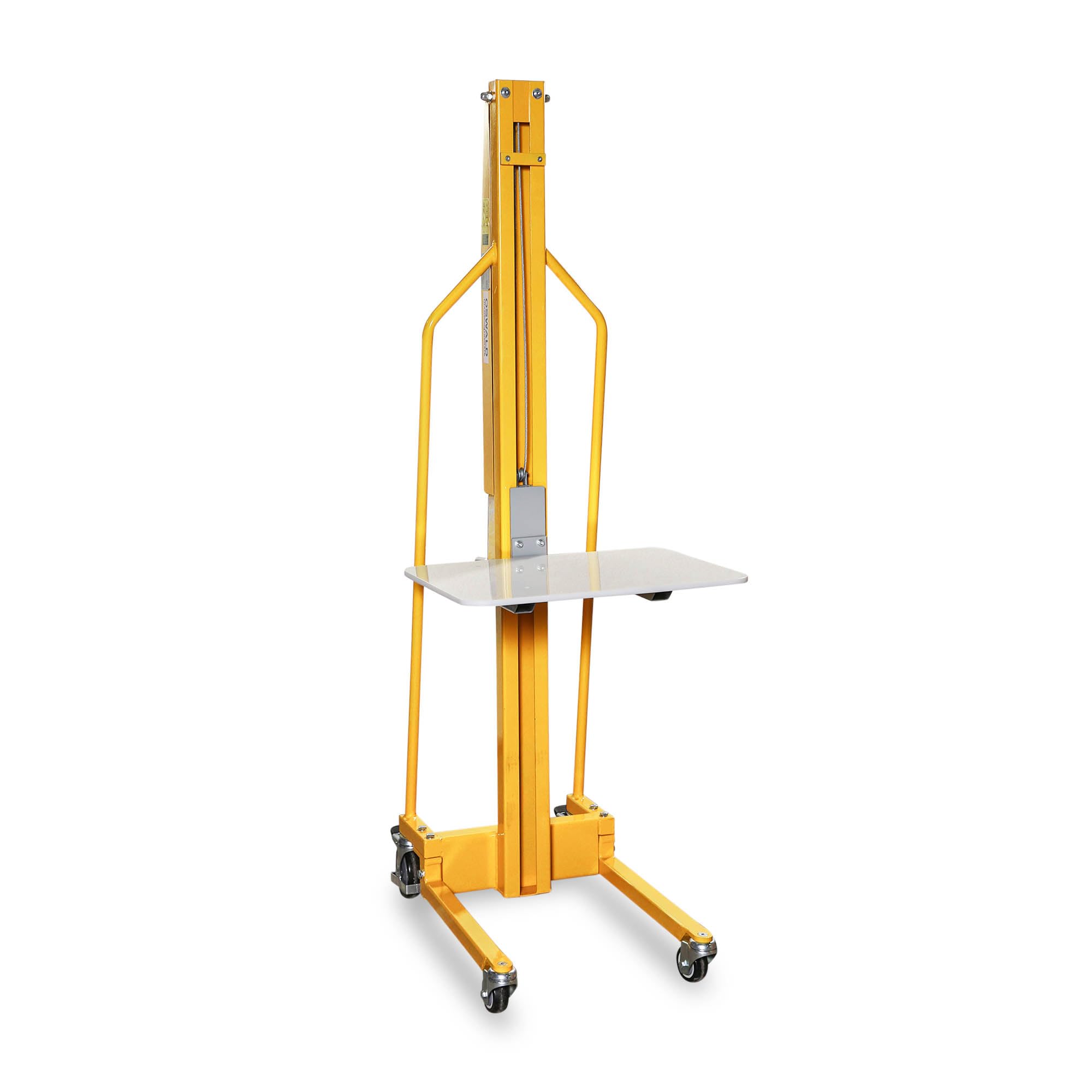 Ergonomischer Hubtisch Minilift mit Seilwinde 200 kg, 1.500 mm Hubhöhe