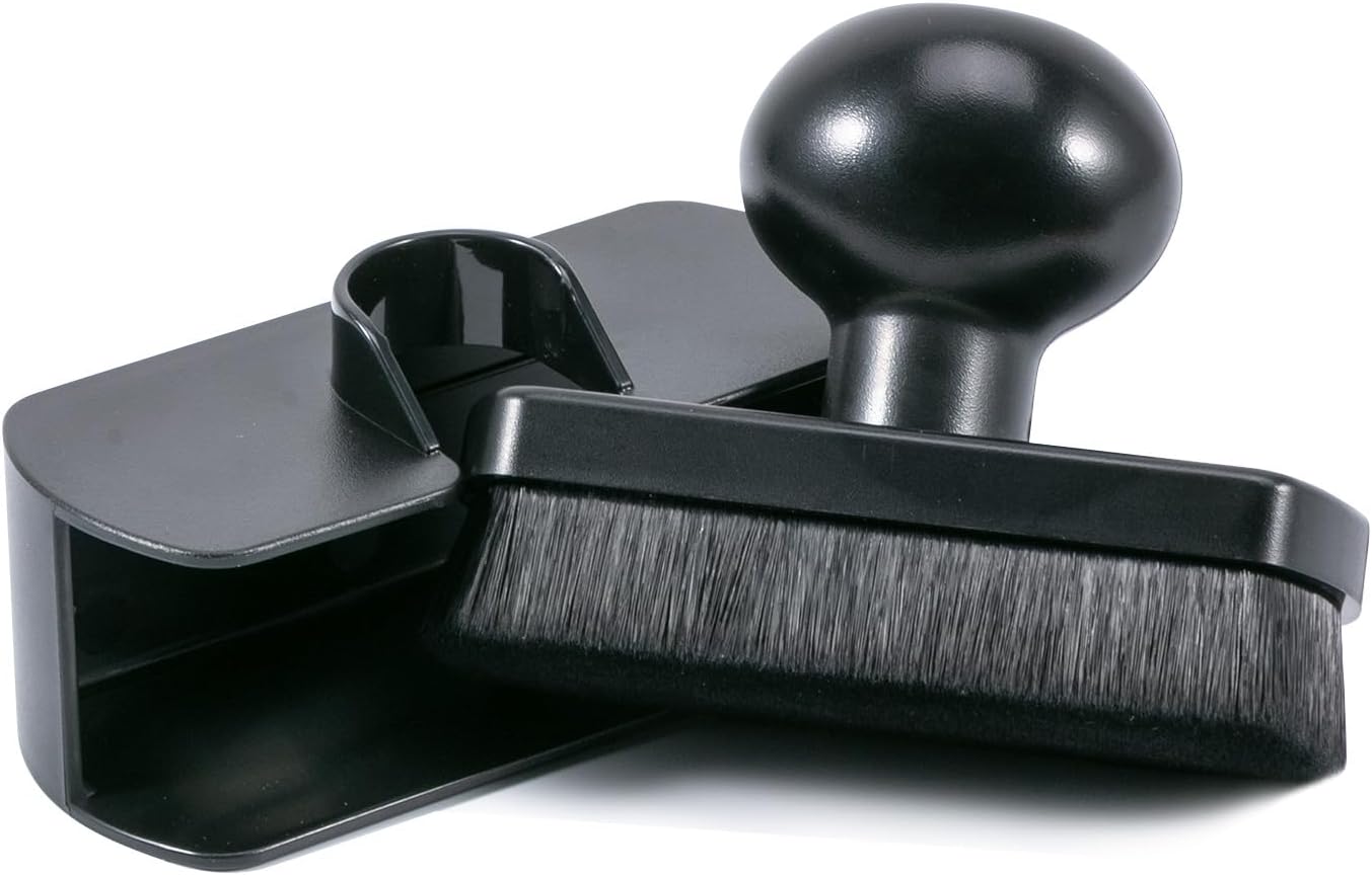 UNIMEIX Tire Shine Applicator Brush Large Vegan Tire Shine Brush with Storage Stand for Vehicles Tire Shine Polish Wax and Car Wash