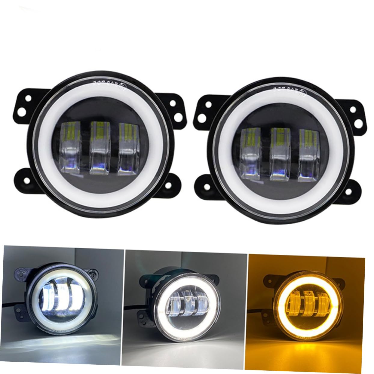 Didiseaon Fari Led Per Auto Lampadine Per Fari Led Di Ricambio Basso Consumo Energetico e Alta Luminosità
