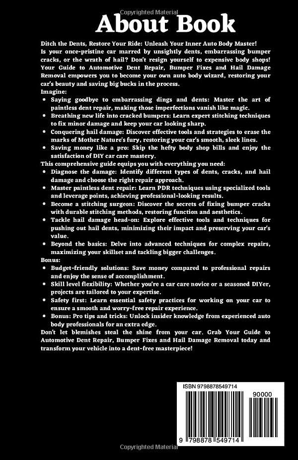Guide to Automotive Dent Repair and PDR