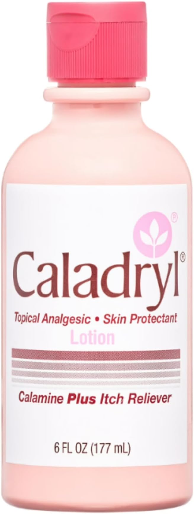Calamine Lotion by Caladryl, Skin Protectant plus Itch Relief, 6 Fl Oz