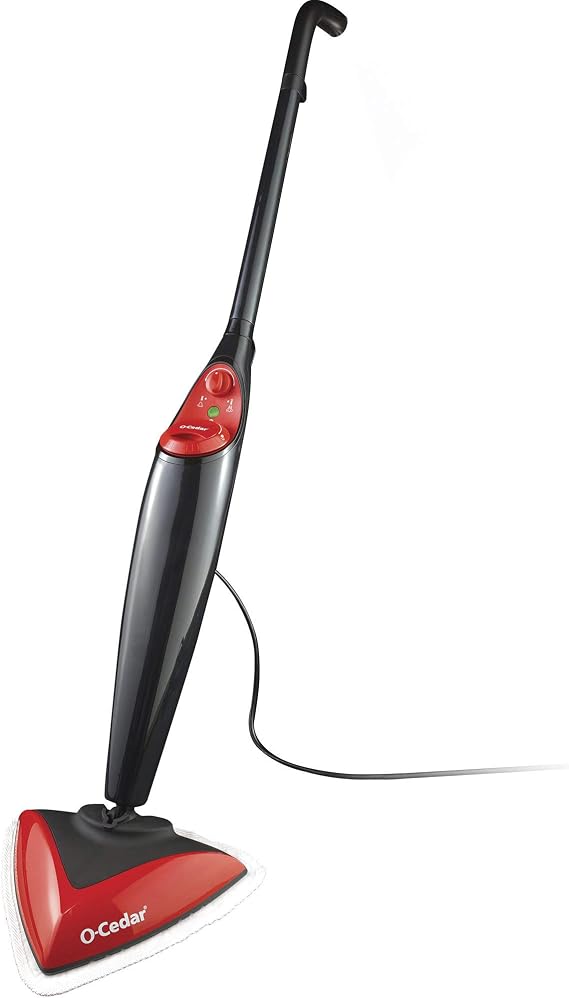 O-Cedar Microfiber Steam Mop with 1 Extra Refill