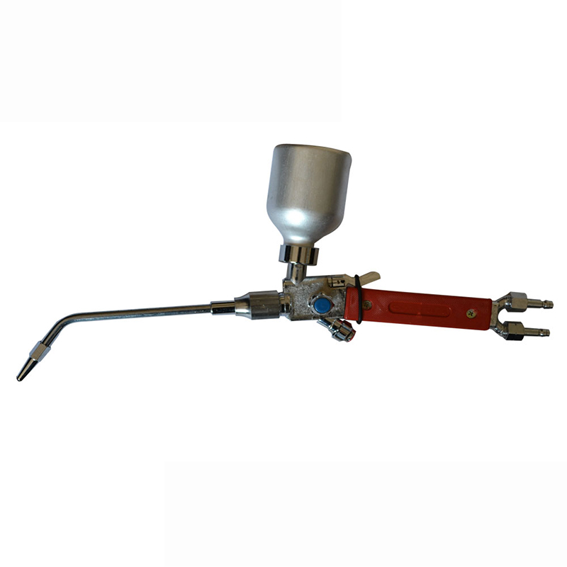 LeTkingok Metal Powder Spray Welding Torch Oxygen Acetylene Flame Welding Gun 430mm (QH-1/h)