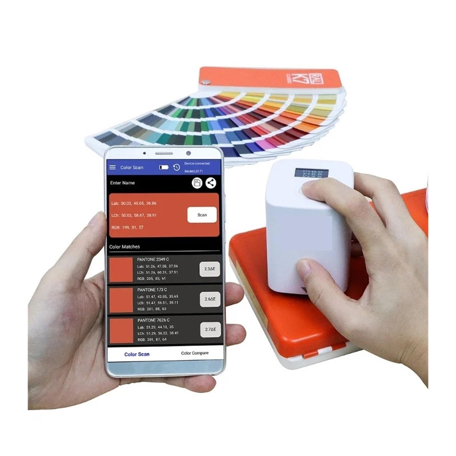 espectrofotómetro, Portable Colorimeter, Color Analyzer With Sn Digital Precise LAB Meter Tester 8mm