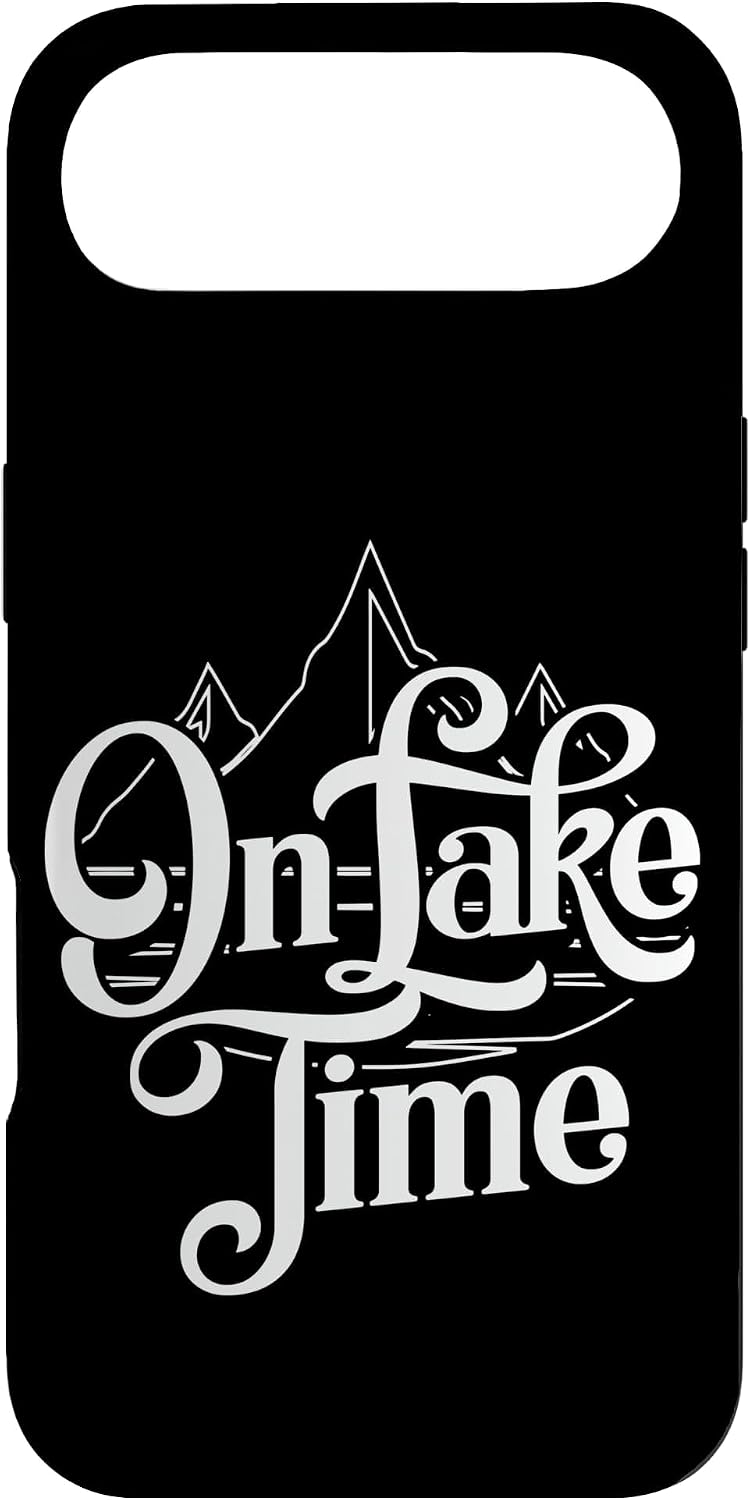 On Lake Time Shirt Adventure Summer Camp Outdoors Case for iPhone Air