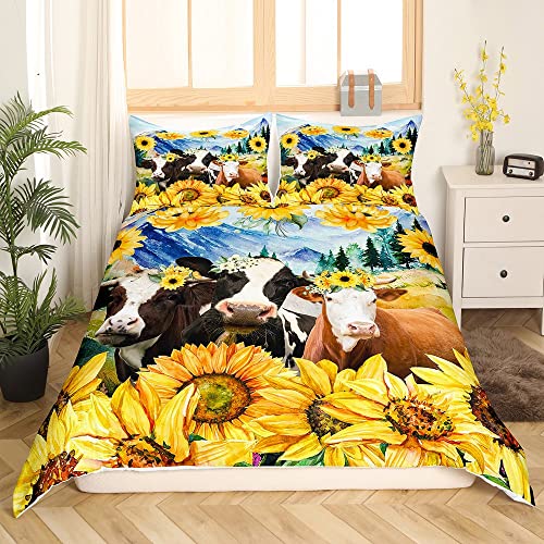 Housse de couette super king fleurs et faune sauvage - 3